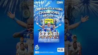 Sobat BRI, CONGRATULATIONS CHAMPIONS PERSIB BRI Liga 1 seperti BRImo yang juara di setiap hari kita