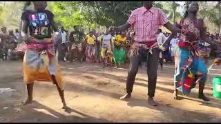 The KUNDA people showing respect to their Chiefs through dance