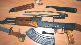 •РАЗБОРКА АК-74•Автомат Калашников 47• AK-74 YOYISH, YIG'ISH. AVTOMAT KALASHNIKOV 47