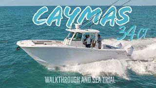 Checkout the latest catamaran to hit the water the Caymas 34CT