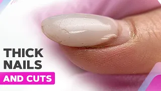 How to Fix MANICURE MISTAKES: Thick Coating and Overfiling | Gel Nails Tutorial