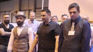 Britain's Best Shave Finals @ BarberUK 2015 (British Barbers' Association)