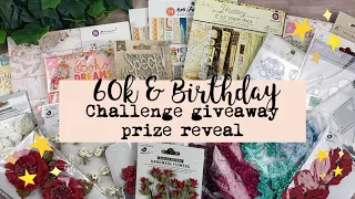 Challenge Giveaway Prize Reveal