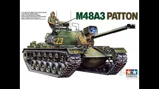 Обзор модели M-48 Tamiya