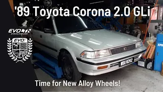 WEEVIL UPDATE: 1989 Toyota Corona 2.0i - Kenzone Promo: Rockin' Rona's New Wheels! | EvoMalaysia.com