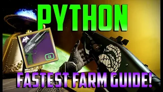 How to Get PYTHON FAST Solo || Fastest Way to Earn GAMBIT SHOTGUN || Savior Seal Guide || Destiny 2