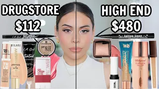Full Face Using Viral TikTok Dupes 🤩 (drugstore vs high end makeup)