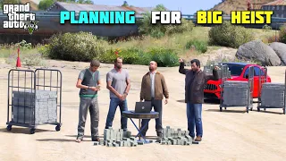 GTA 5 : MICHAEL'S TEAM PLANNING FORBIG HEIST || GAMEPLAY #12