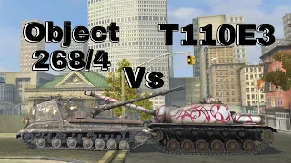 WOT Blitz | Object 268/4 Faceoff(Vs) T110E3.