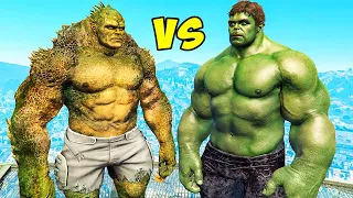 МЕРЗОСТЬ ПРОТИВ ХАЛКА в ГТА 5 МОДЫ! БИТВА СУПЕРГЕРОЕВ Abomination Hulk и ОБЗОР МОДА в GTA 5 ВИДЕО