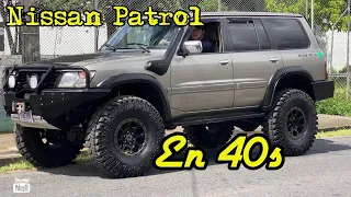 Nissan Patrol con 40s en Costa Rica by Waldys Off Road