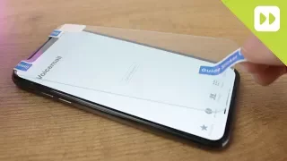 Olixar iPhone X Glass Screen Protector Installation Guide & Review (Case Compatible)