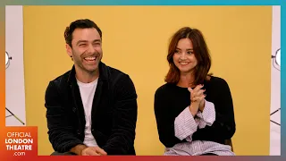 Quickfire questions with Jenna Coleman & Aidan Turner | Lemons Lemons Lemons Lemons Lemons