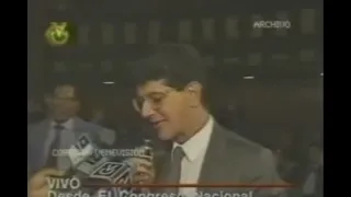 Intento de golpe de estado del 4F: Cobertura de El Informador de Venevisión (4/2/1992)