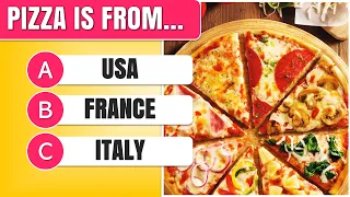 Guess the Country by its Food | Guess the Food Country Challenge