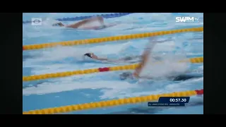 Helena Napolitano natação, 200m costas, raia 3 , 2:23:35 , 2° lugar,  Final B