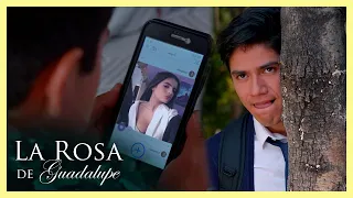 Vicky descubre a la persona que la asecha peligrosamente | La rosa de Guadalupe 3/4 | Colegiala