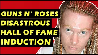 Guns N' Roses Disastrous Rock N' Roll Hall of Fame Induction