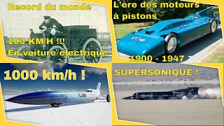 100 Ans de records du monde de vitesse sur terre : L'intégrale