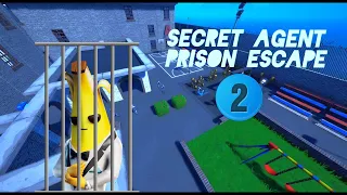 Secret Agent Prison Escape 2 Walkthrough - (Fortnite Creative) - 2740-5554-2649