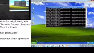 Dynamic Malware Analysis D3P08 Self Destruction Detection With CaptureBAT