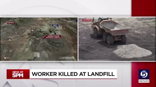 Man killed in dump truck accident at a Utah County landfill