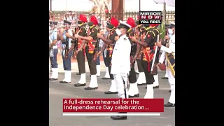 Dress rehearsal at Red Fort for Independence Day