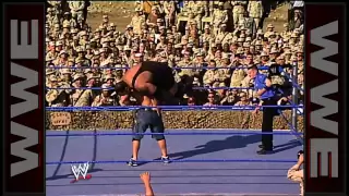 John Cena vs. Big Show: Tribute to the Troops 2003