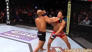 Demetrious Johnson vs Joseph Benavidez  2 Highlights (Emphatic KNOCKOUT) #ufc #demetriousjohnson