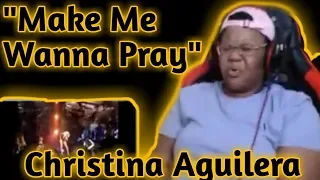 Christina Aguilera-Makes Me Wanna Pray-Back To Basics Tour-04/2007 Washington DC**REACTION**