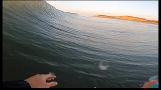 Sunrise Shorebreak Sesh  - Surfing POV