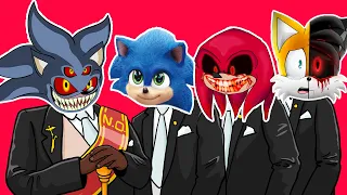 Sonic.EXE & Baby Sonic & Knuckles.EXE & Tails.EXE - Meme Coffin Dance COVER