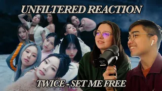 COUPLE REACTS TO TWICE 'SET ME FREE' MV | THE BEST ONE YET