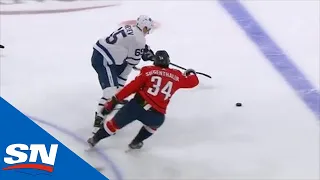 Maple Leafs’ Ilya Mikheyev Blows By Capitals To Score Breakaway Goal