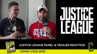 Justice League Panel & Trailer Reaction - San Diego Comic Con 2016