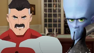 Omni-Man Meets Megamind