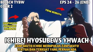 Ichibei Hyosube Vs Yhwach - Bleach Thousand Year Blood War Episode 26