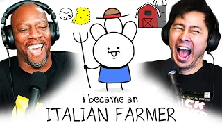 ICE CREAM SANDWICH "Became An Italian Farmer" REACTION!