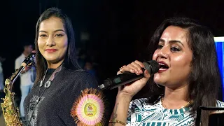 Melody Queen Mandira & Saxophone Queen Lipika || Kitaben Bahut Si || Baazigar Song || Bikash Studio