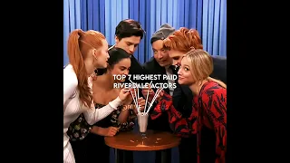 Top 7 highest paid riverdale actors💗#riverdale #paid #actors #viral #foryoupage #edit