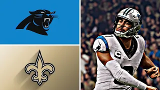 Panthers vs Saints Week 1 Bryce Young Derek Carr