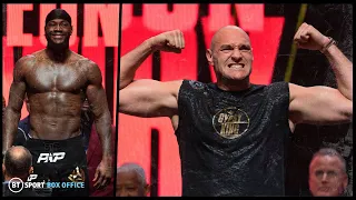 Wilder v Fury 2 official weigh-in results and final face off