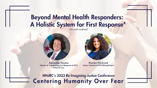 Beyond Mental Health Responders: A Holistic System for First Response
