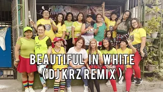 Beautiful In White ( DJ KRZ REMIX ) dancefitness #dancefitness