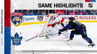 Panthers @ Maple Leafs 3/29 | NHL Highlights 2023