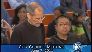 Steve Jobs' Presentation to the Cupertino City Council  (6/7/11)