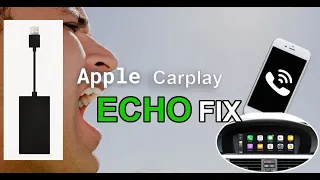 How to fix Echo sound for Apple Carplay dongle | Microphone (MIC) setting fix Echo Android Auto