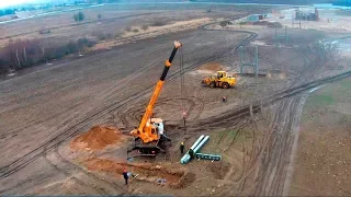 Начало строительства полигона ЭкоТехноПарка SkyWay в Минске