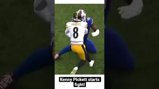 Kenny Pickett gets in a FIGHT with Buffalo Bills