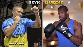 Oleksandr Usyk vs Daniel Dubois - SIDE BY SIDE TRAINING - HIGHLIGHTS | BOXING FIGHT HD